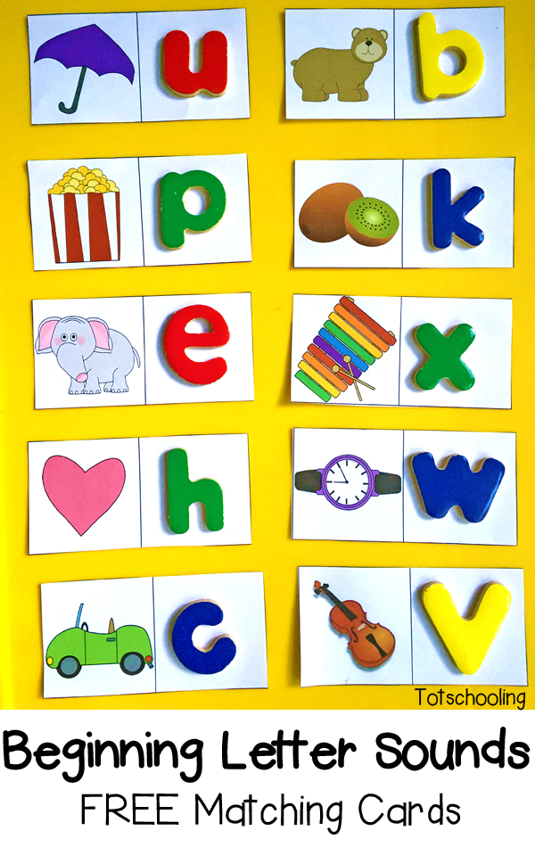 Learning the abc sounds