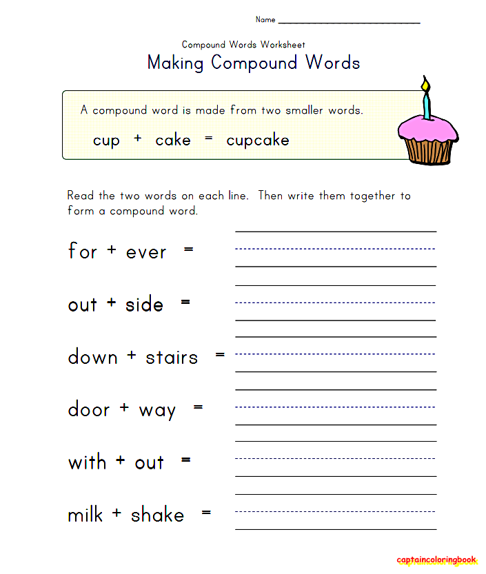 Compound word with cup