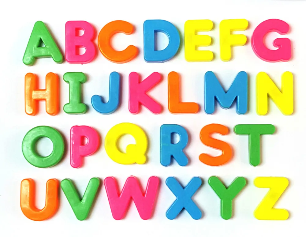 Childrens alphabet letters