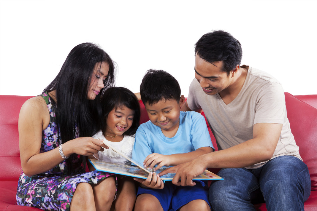 Teaching child to read at home