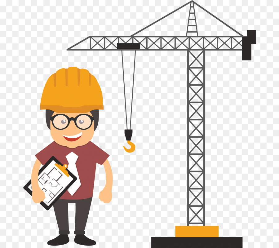 Construction work cartoon