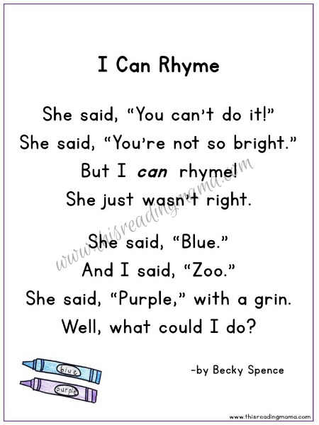Words rhyming with say