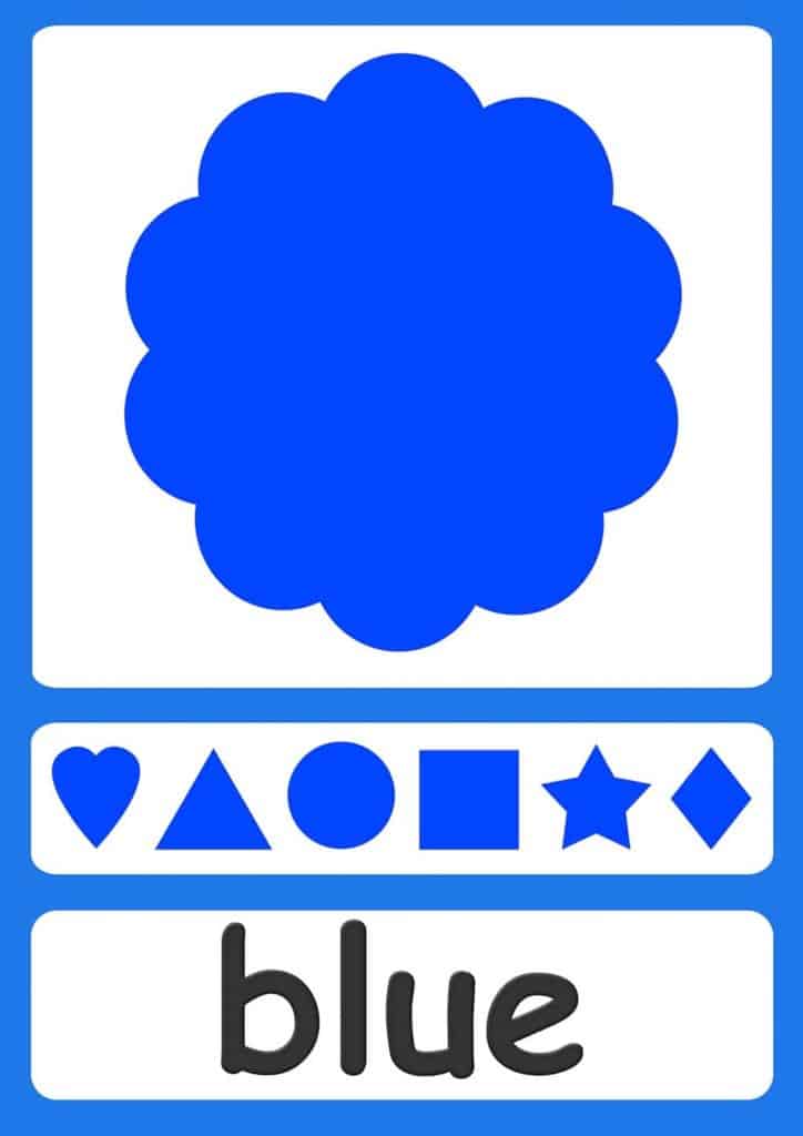 Teach colors preschool