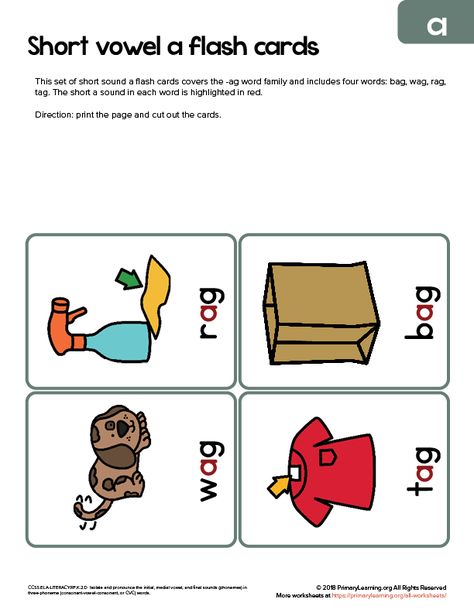 Is Cat A Short Vowel Sound