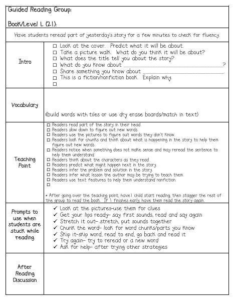 Guided reading level for books