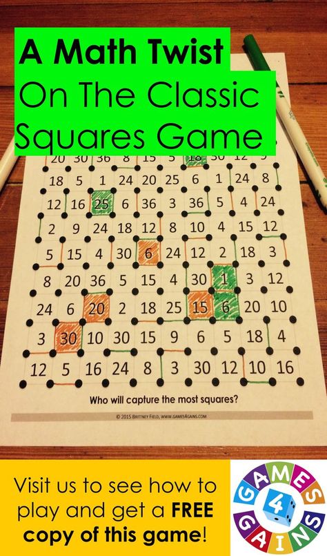 Mathematics games for 2