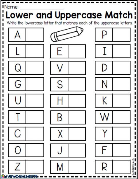 The lowercase alphabet