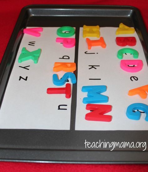 Teaching letter recognition games