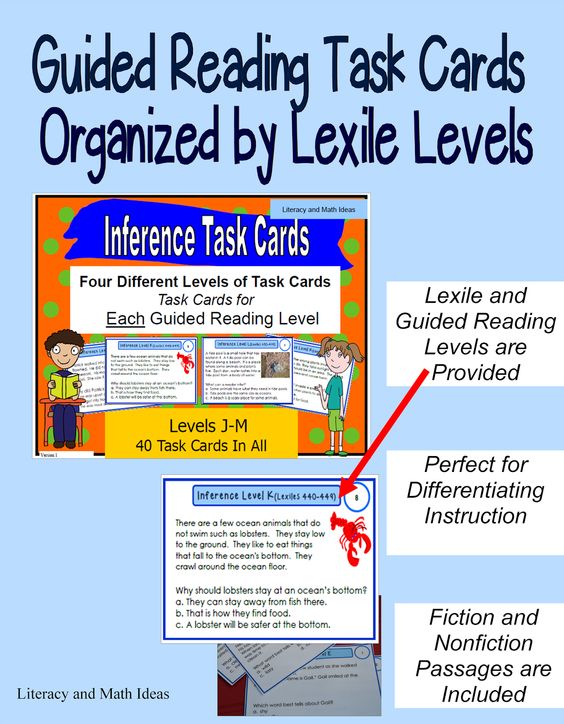 Instructional reading levels