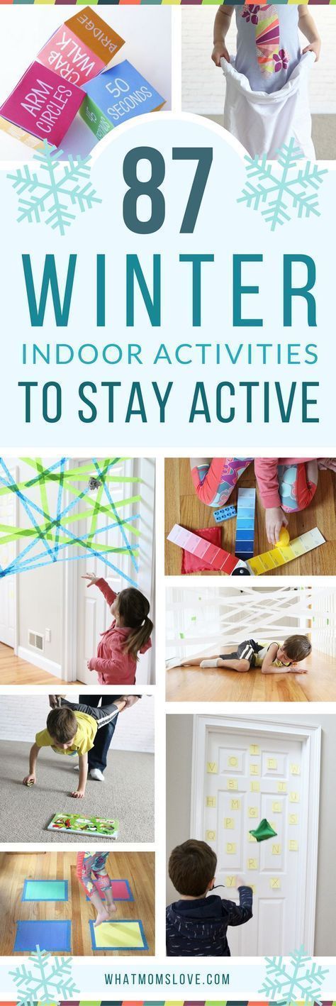 Kids indoor winter activities