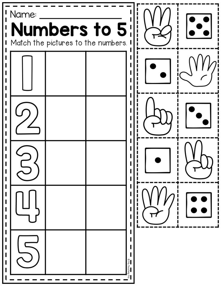 Number games for preschool