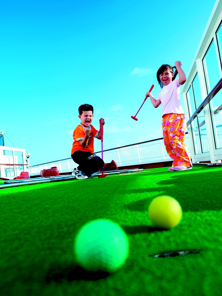 Children playing in field