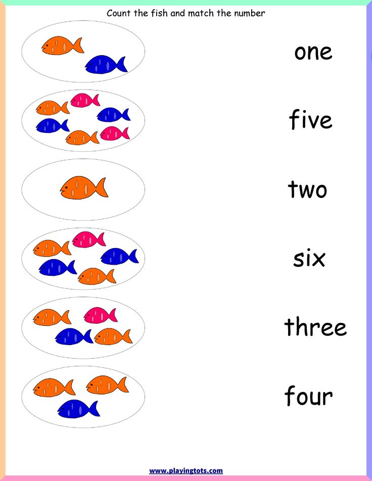 Learning numbers activities for toddlers