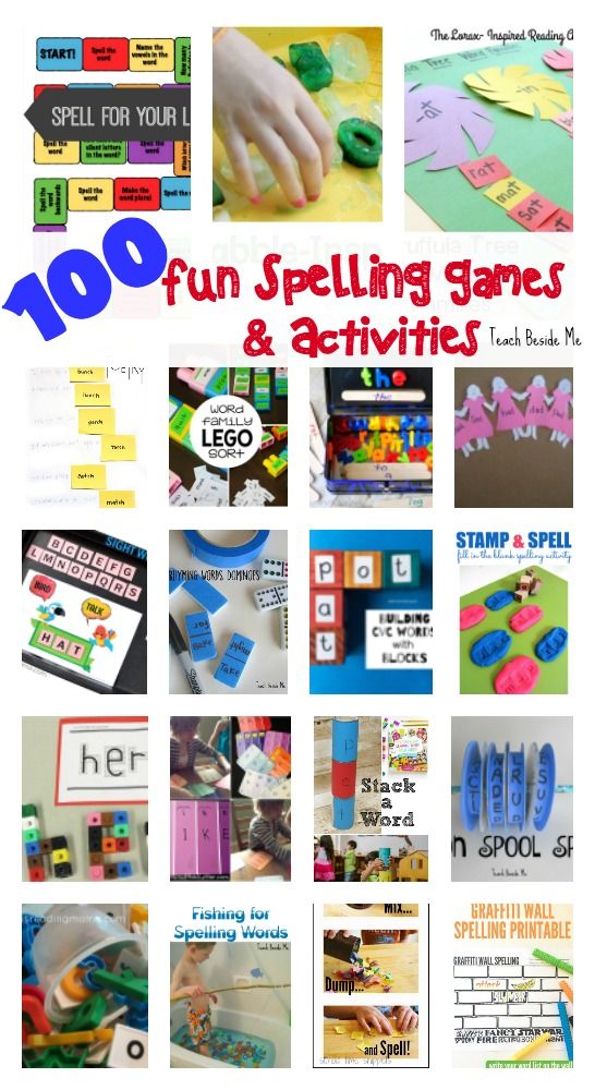 Fun games for spelling words