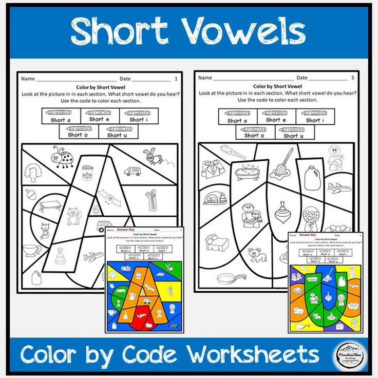 What are short vowels