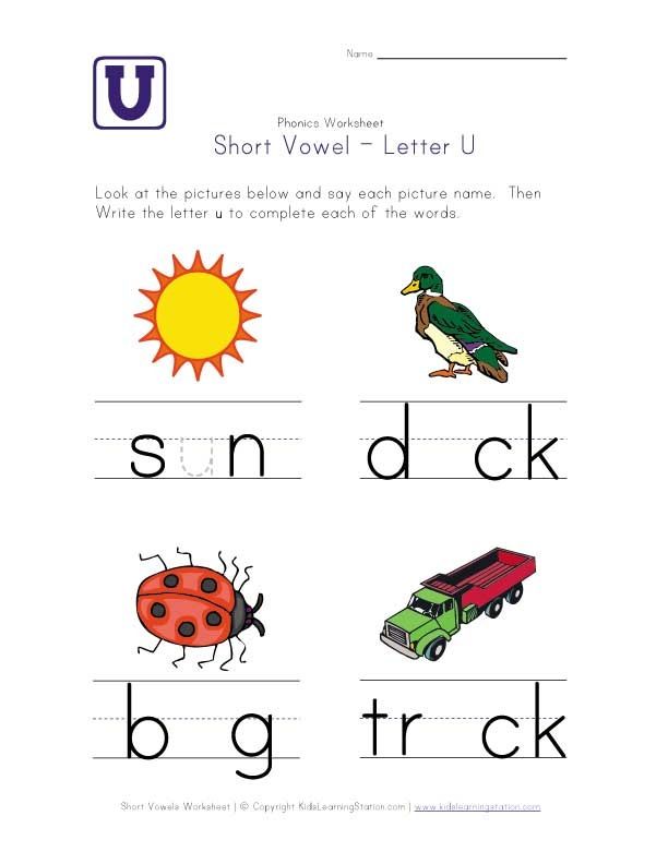 Phonics activities for preschool