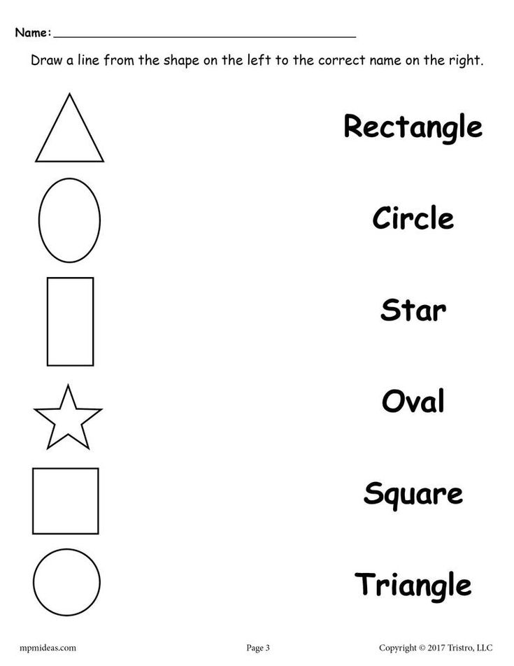 Rectangle activities for preschool