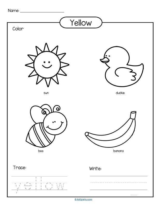 Primary colors activities for preschool