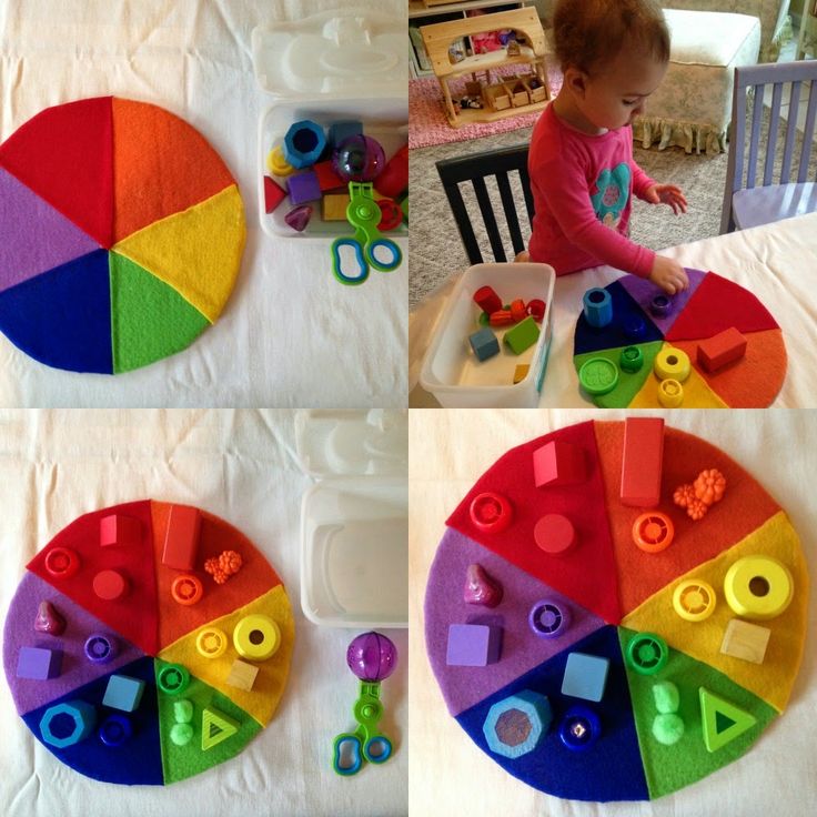 Teaching colors activities