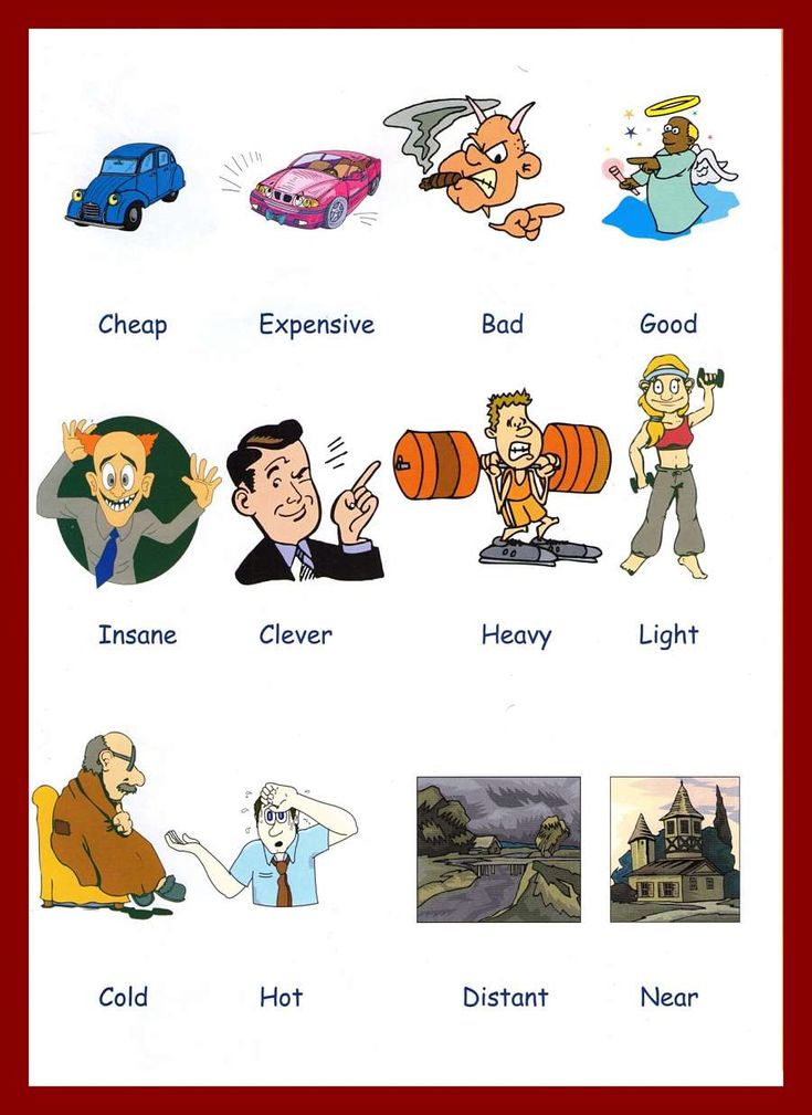 List of adjectives for kids