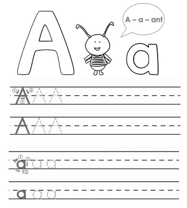 How to learn writing abc