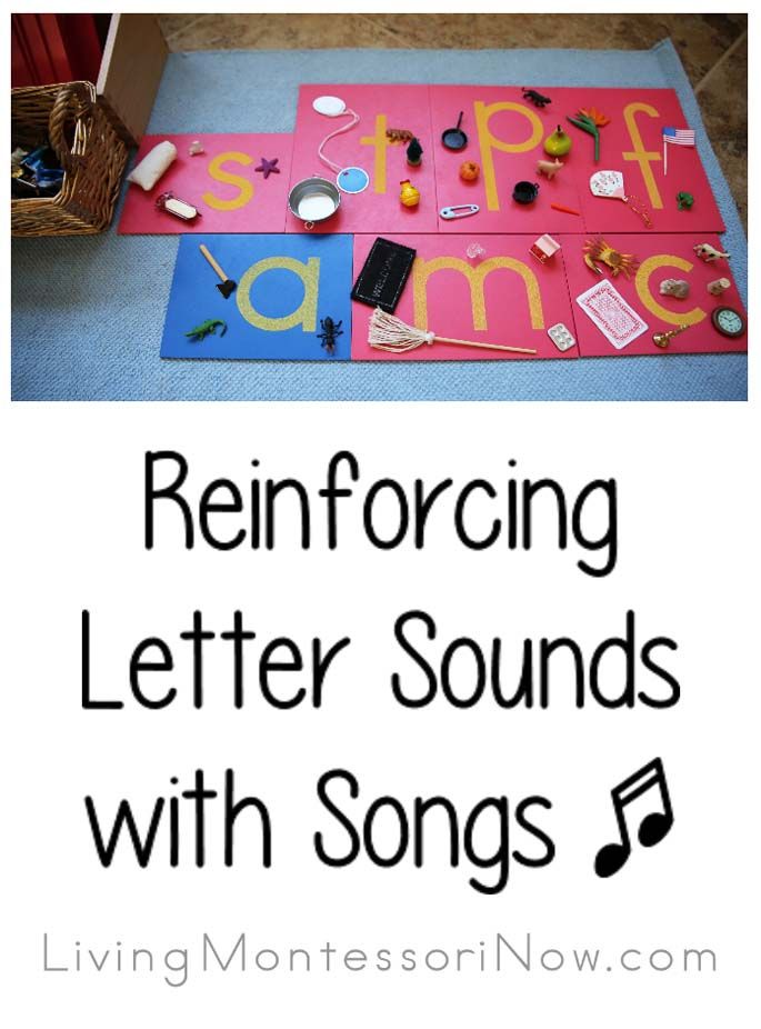 Teaching letter sounds