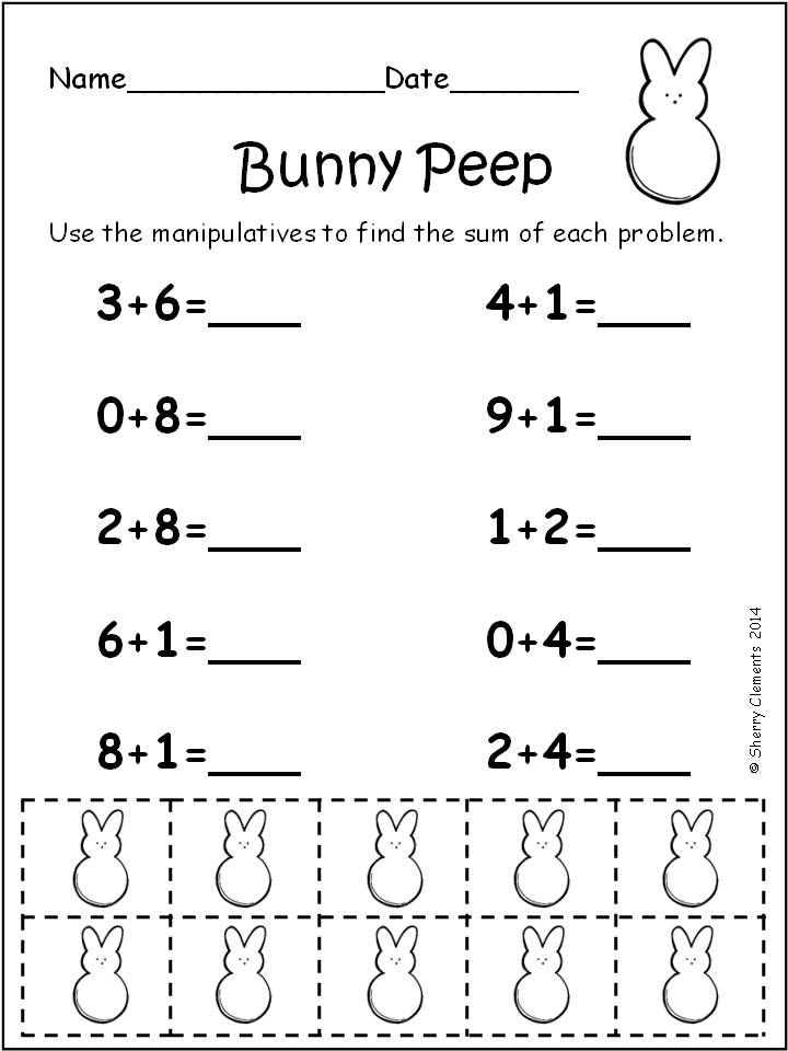 Addition for preschoolers