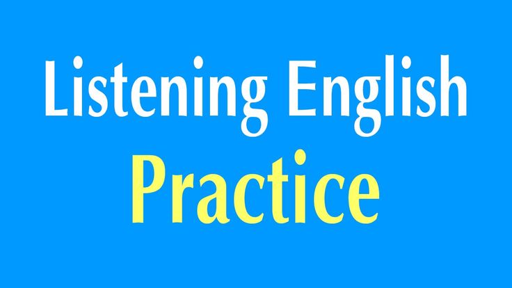 Listening for comprehension
