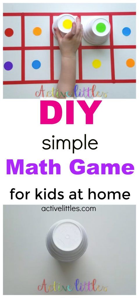 Math activities for home