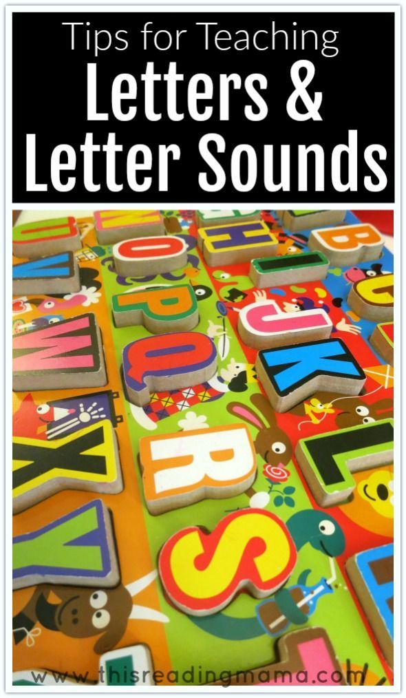 Teach letter sounds