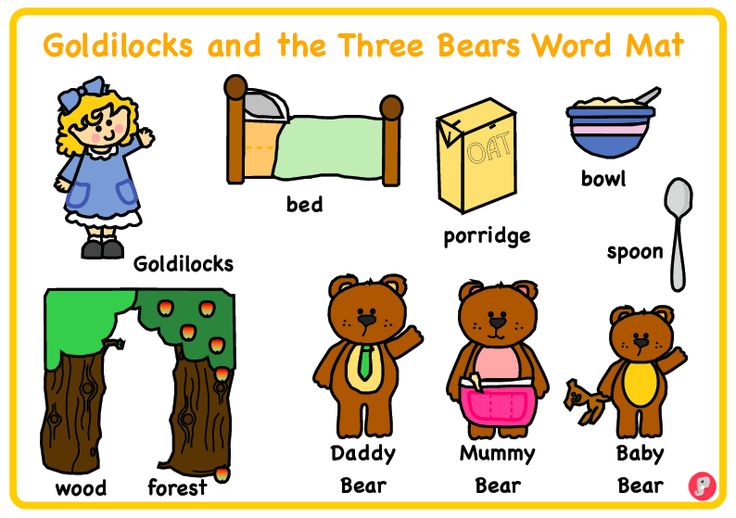 Different version of goldilocks and the three bears