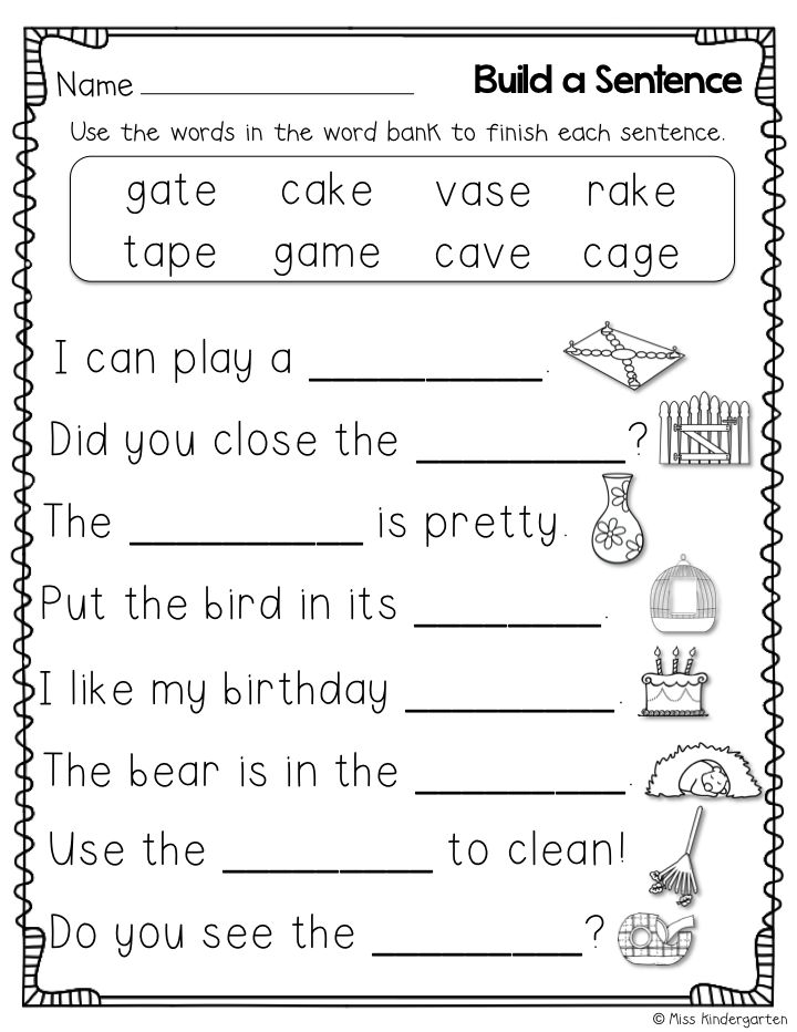 Sentences using on