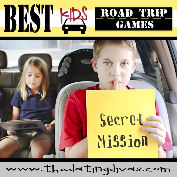 Fun games on a road trip