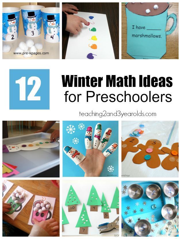 Winter ideas for toddlers