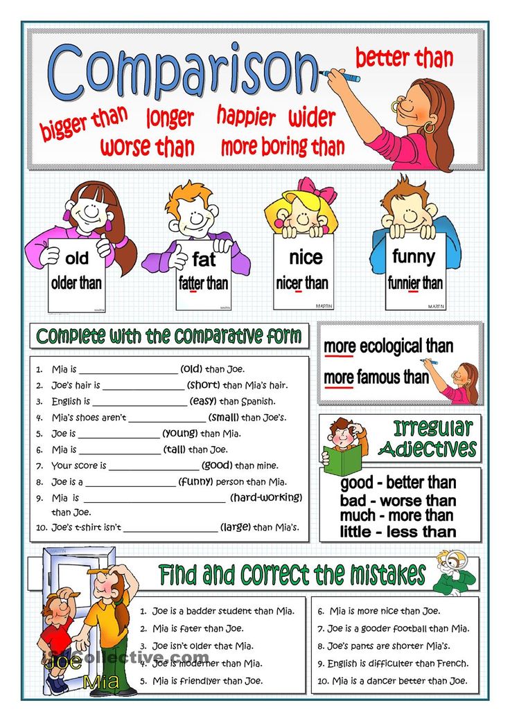Adjectives for 2nd graders