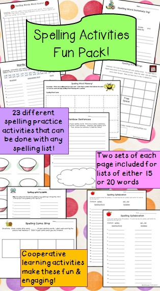 Spelling games for classroom