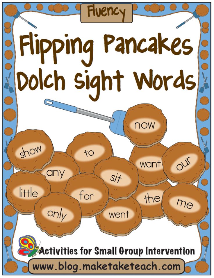 Activities with sight words