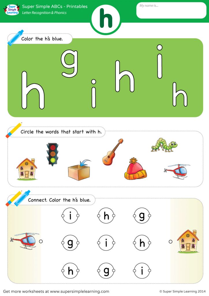 What is letter recognition