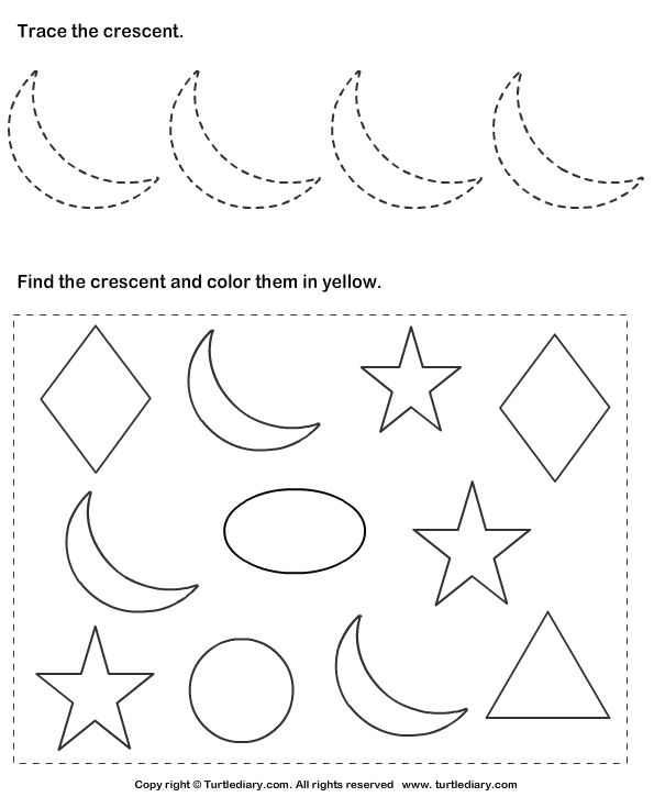 Geometric shapes kindergarten