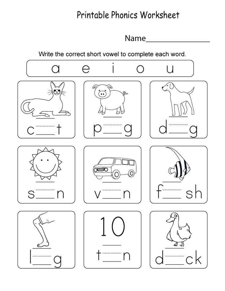 Activities to teach vowels