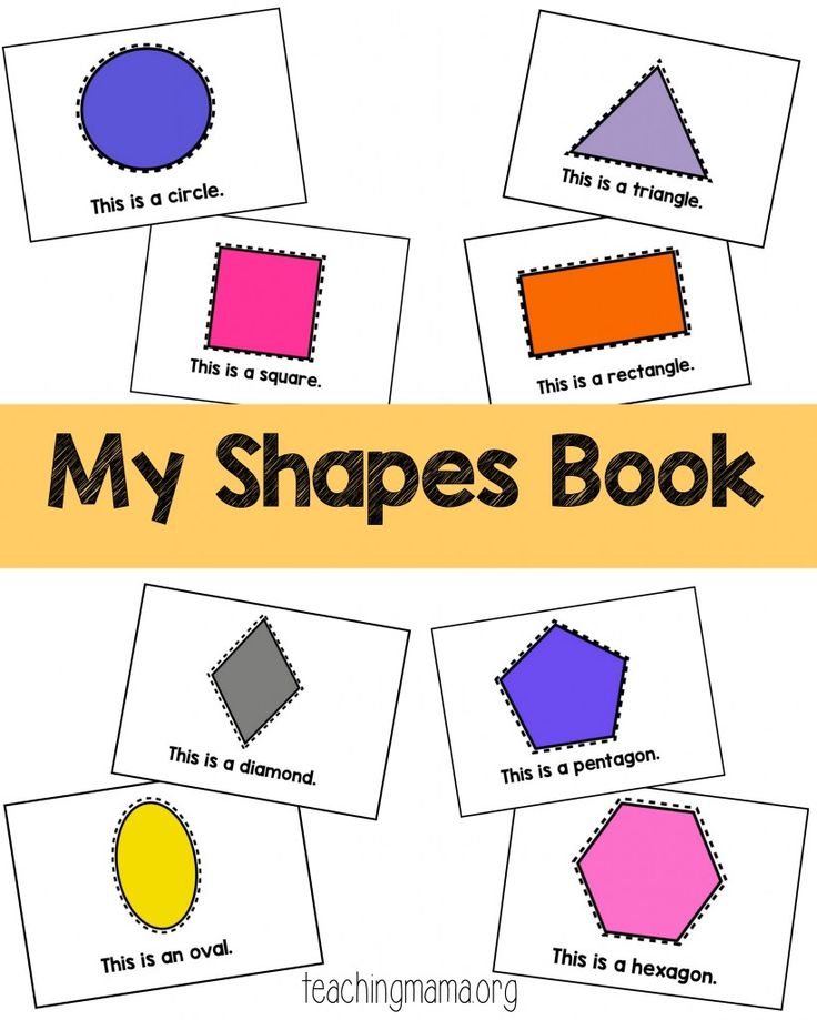 Preschool shapes lesson