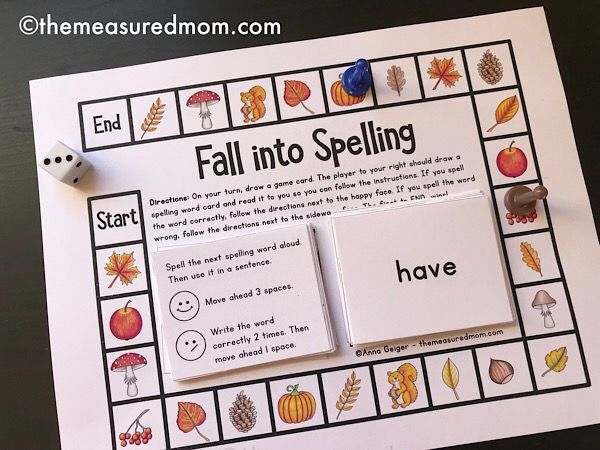Spelling games for 7th graders