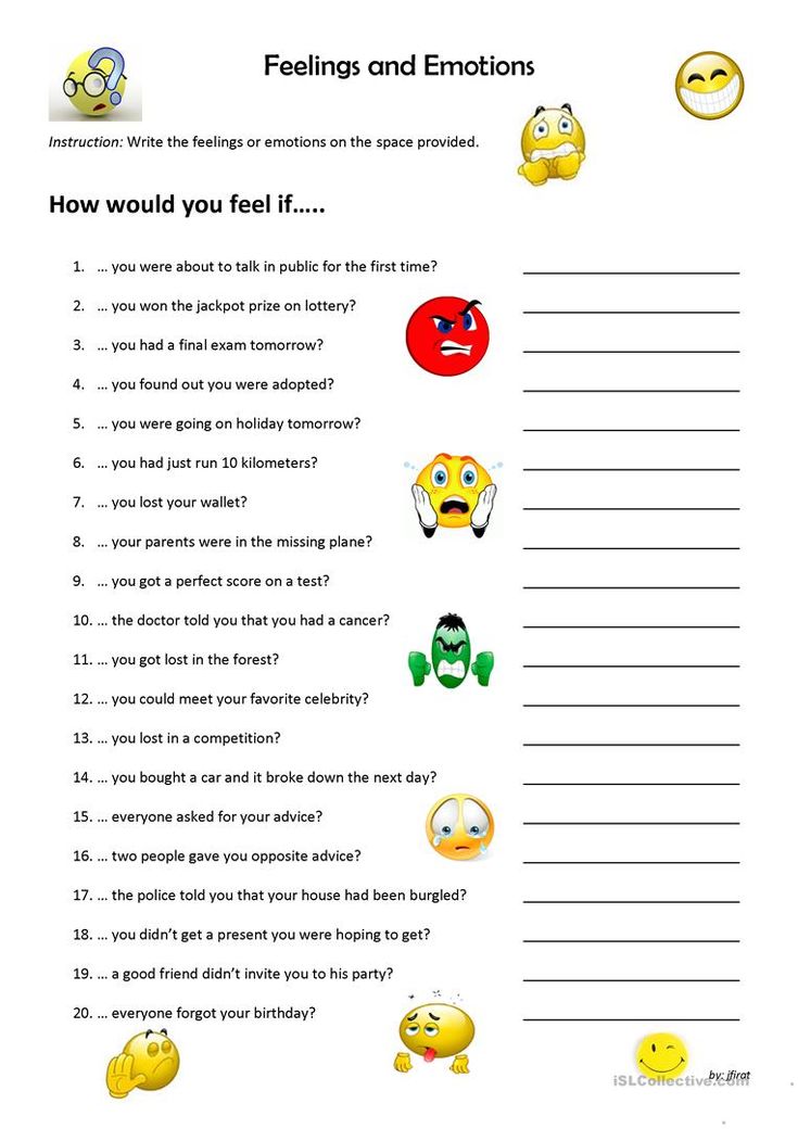 Finding Feelings Worksheet - Have Fun Teaching