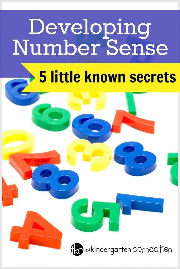 Number sense preschool