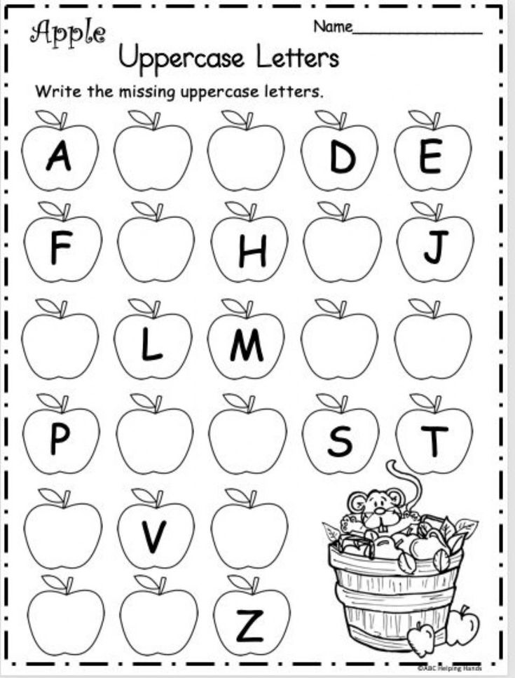 Large alphabet letters for toddlers