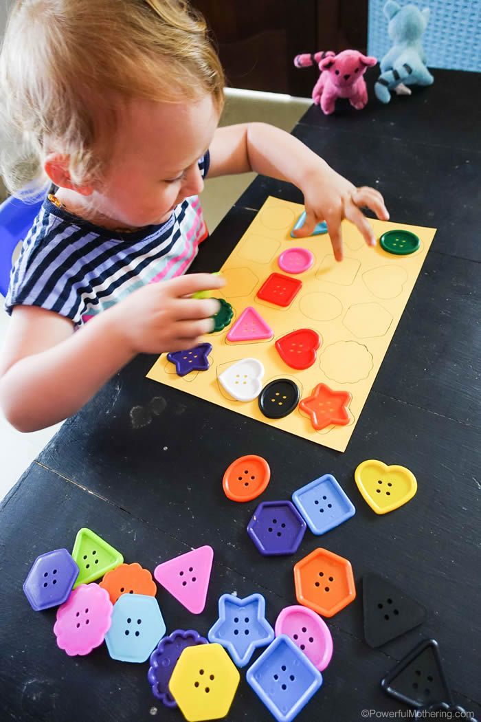 Shape games for babies