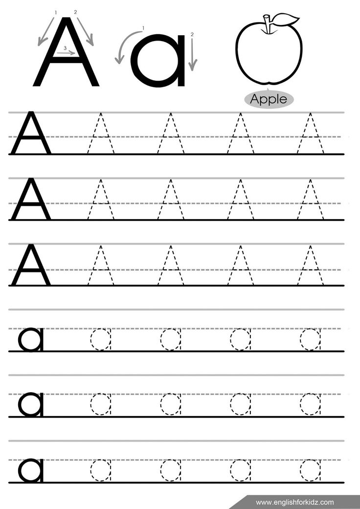 Learn to write the abc