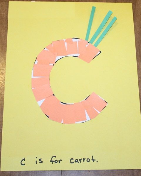 Letter c projects for toddlers