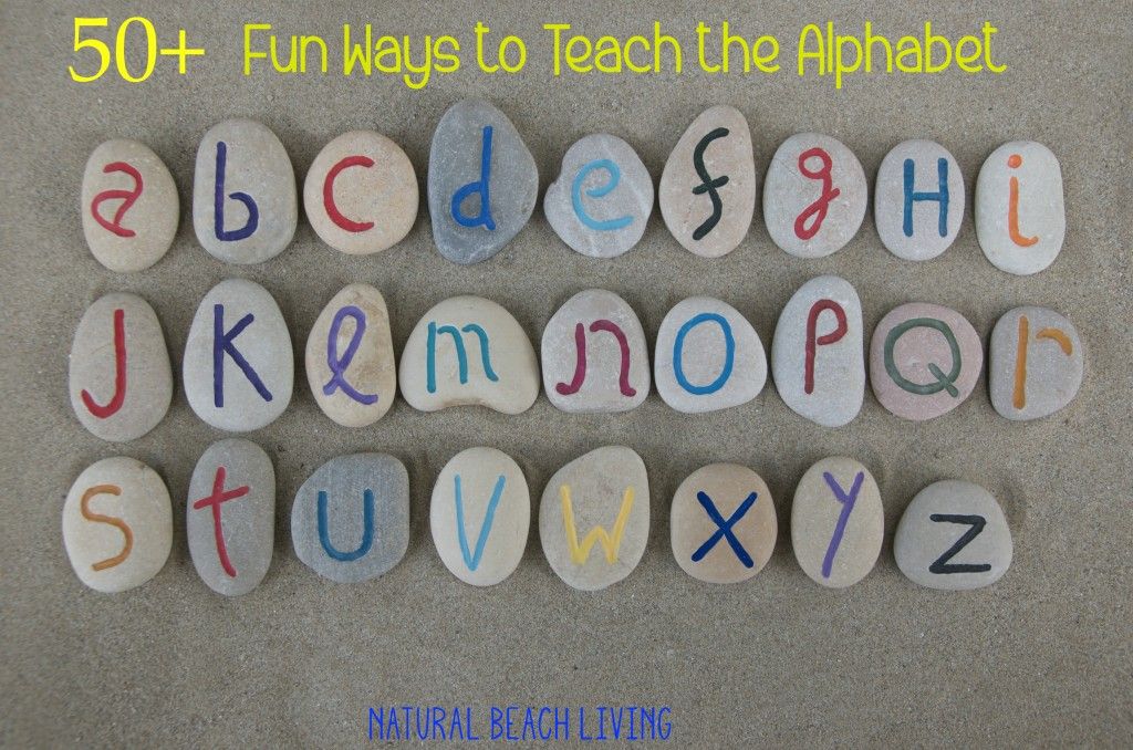 Ways to learn the alphabet