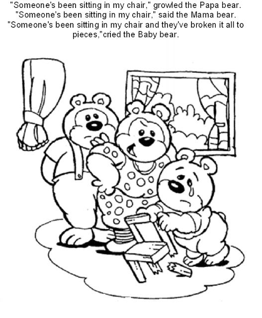Papa bear goldilocks